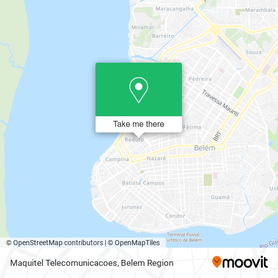 Mapa Maquitel Telecomunicacoes
