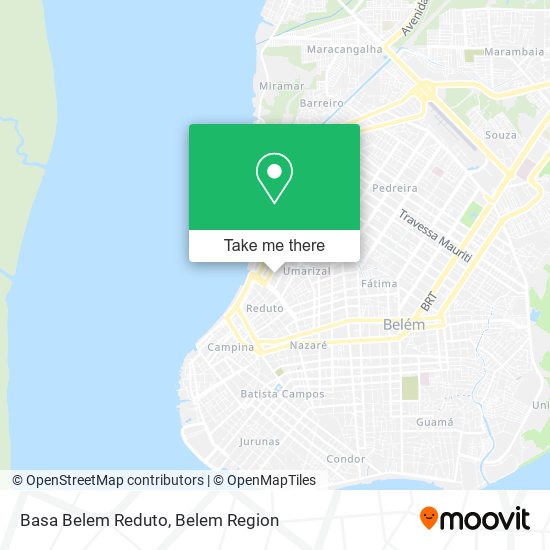 Mapa Basa Belem Reduto