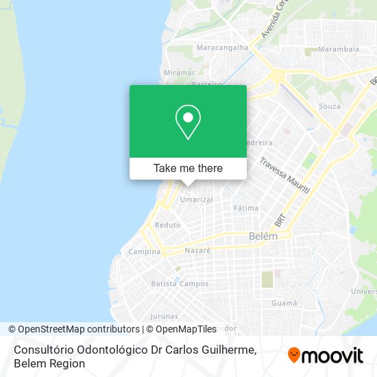 Mapa Consultório Odontológico Dr Carlos Guilherme