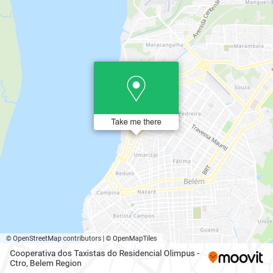 Cooperativa dos Taxistas do Residencial Olimpus - Ctro map