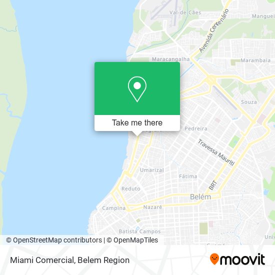 Mapa Miami Comercial