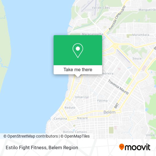 Estilo Fight Fitness map