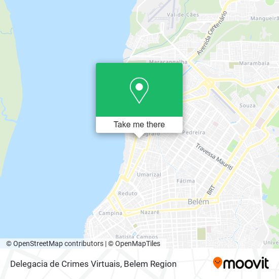 Delegacia de Crimes Virtuais map