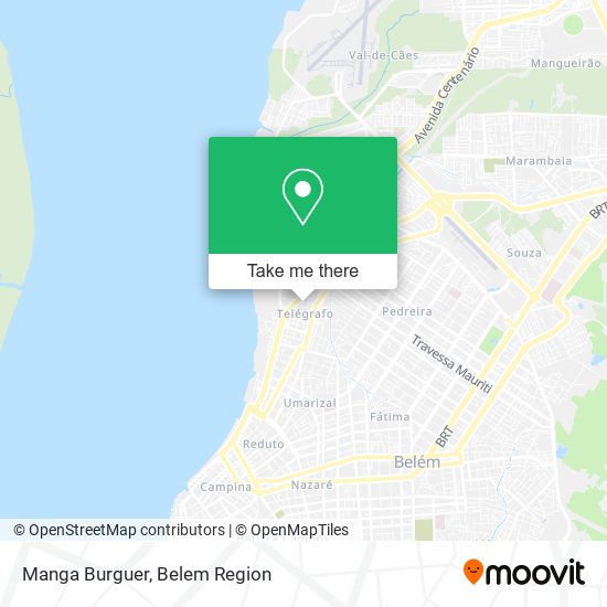 Manga Burguer map