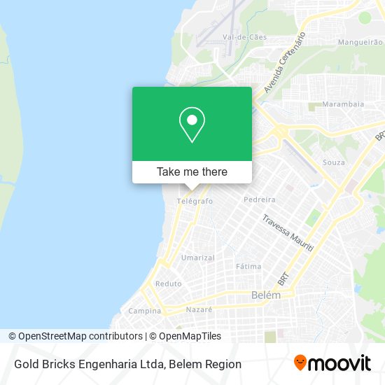 Mapa Gold Bricks Engenharia Ltda