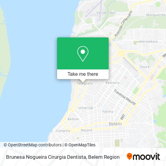 Brunesa Nogueira Cirurgia Dentista map