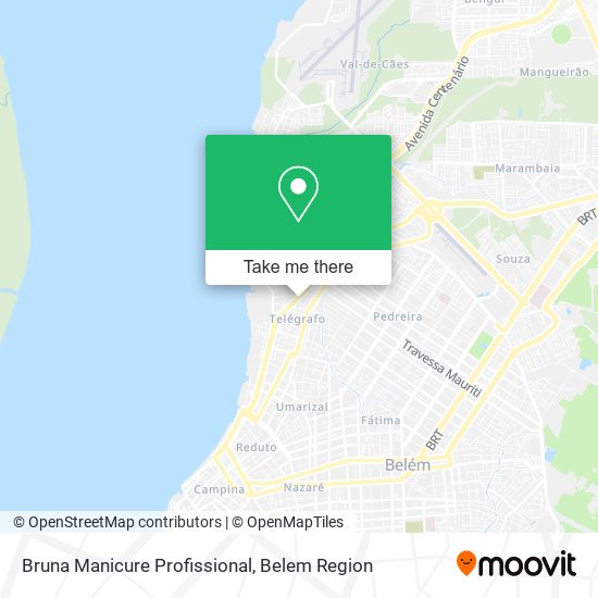 Bruna Manicure Profissional map