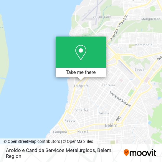 Aroldo e Candida Servicos Metalurgicos map