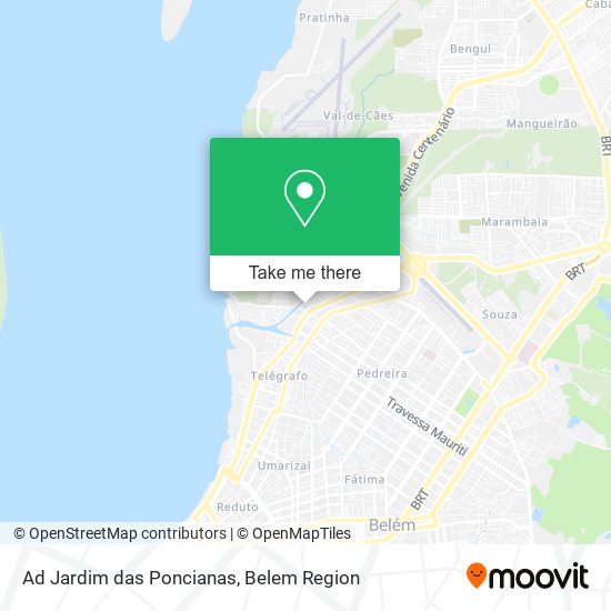 Ad Jardim das Poncianas map