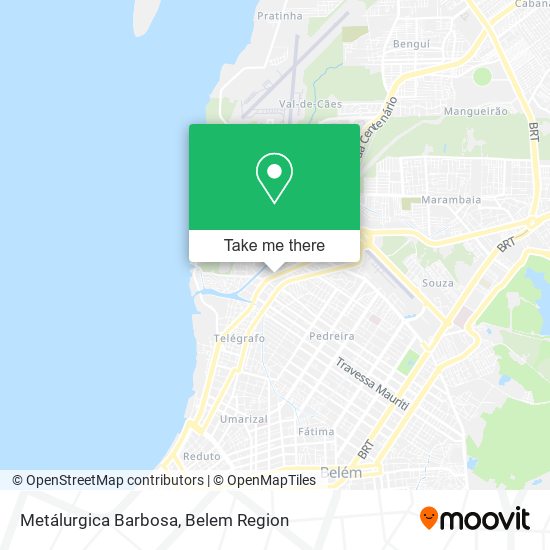 Metálurgica Barbosa map