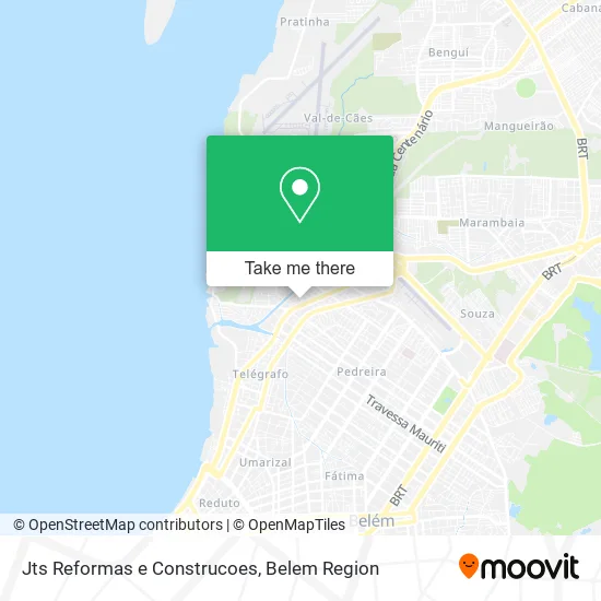 Jts Reformas e Construcoes map