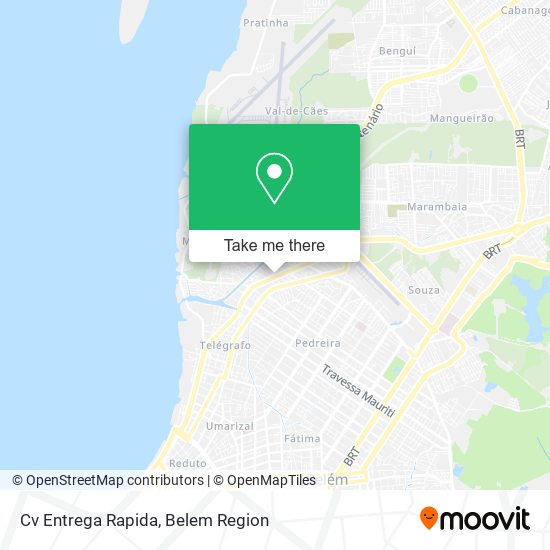 Cv Entrega Rapida map