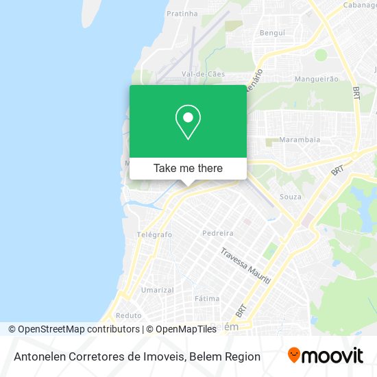 Mapa Antonelen Corretores de Imoveis