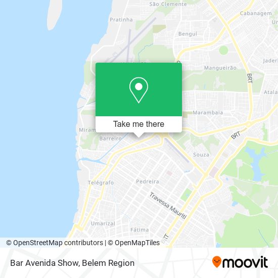 Mapa Bar Avenida Show
