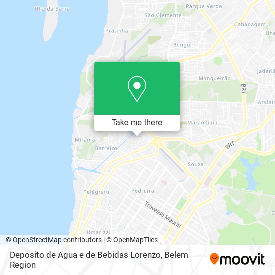 Deposito de Agua e de Bebidas Lorenzo map