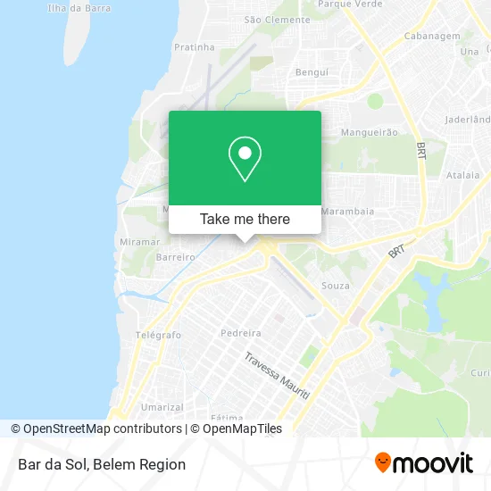 Bar da Sol map