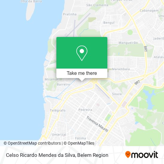 Mapa Celso Ricardo Mendes da Silva