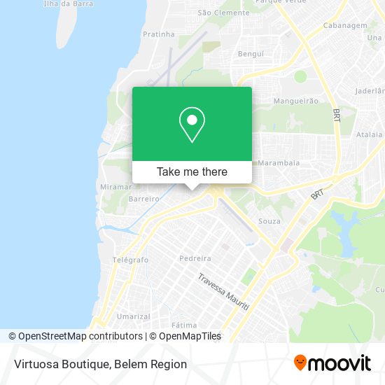 Virtuosa Boutique map