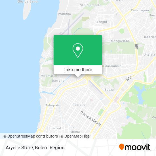 Aryelle Store map