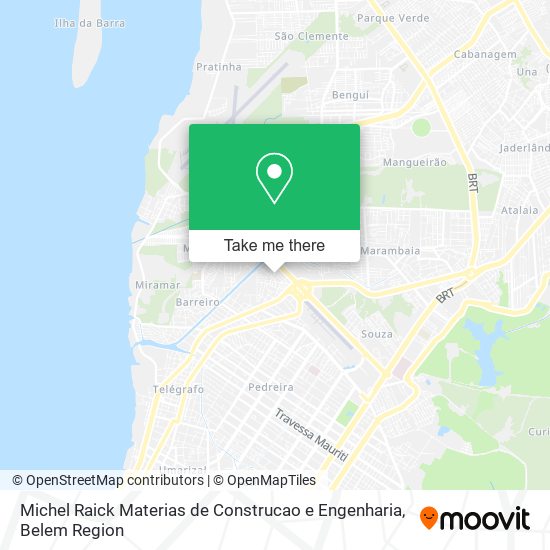 Michel Raick Materias de Construcao e Engenharia map