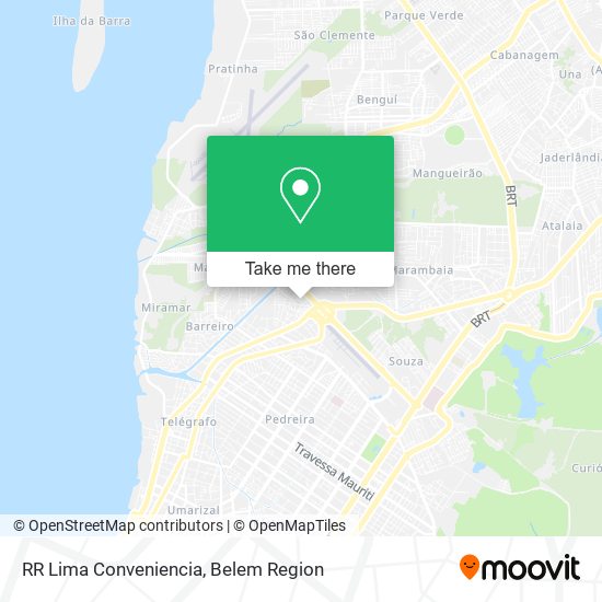 RR Lima Conveniencia map