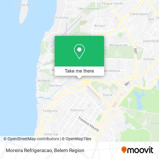 Moreira Refrigeracao map