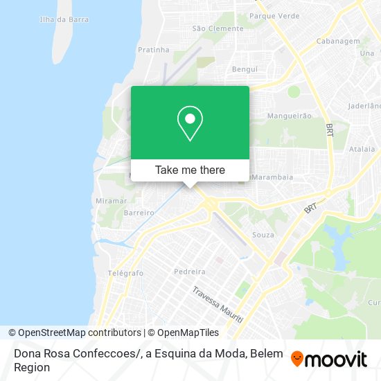 Dona Rosa Confeccoes / , a Esquina da Moda map