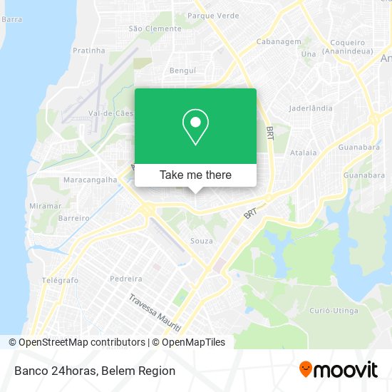 Banco 24horas map