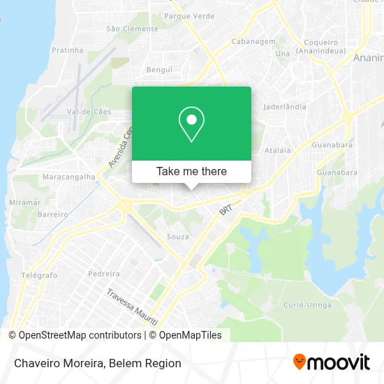 Chaveiro Moreira map