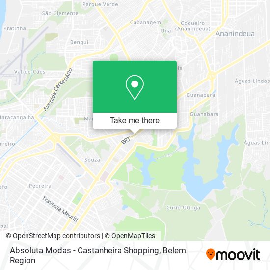 Absoluta Modas - Castanheira Shopping map