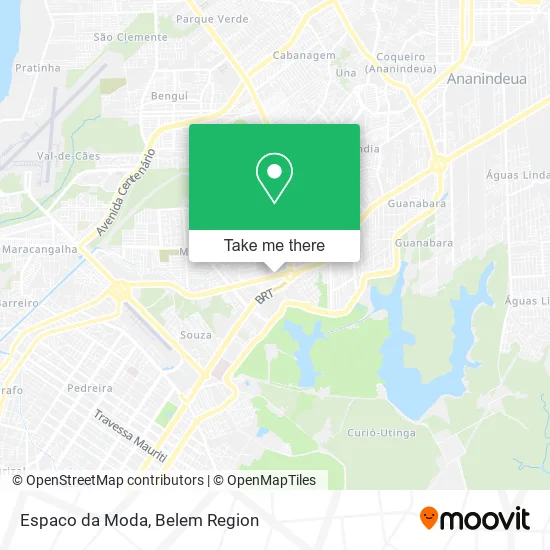 Espaco da Moda map