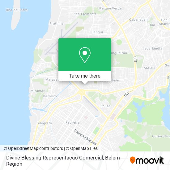 Mapa Divine Blessing Representacao Comercial