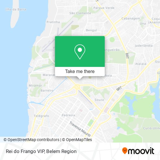 Mapa Rei do Frango VIP