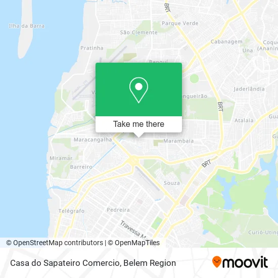 Casa do Sapateiro Comercio map