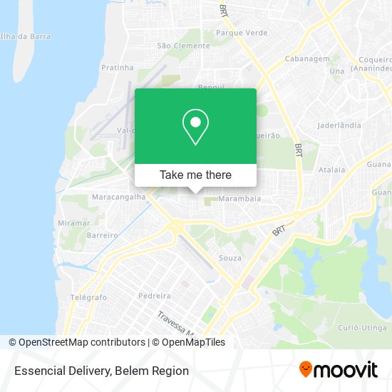 Essencial Delivery map