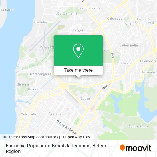 Mapa Farmácia Popular do Brasil-Jaderlândia
