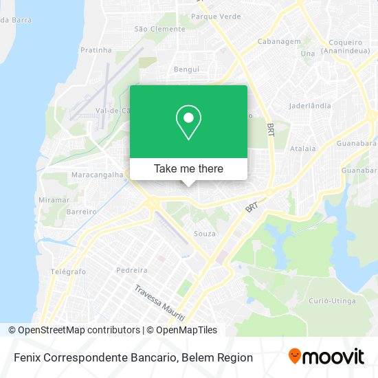 Mapa Fenix Correspondente Bancario