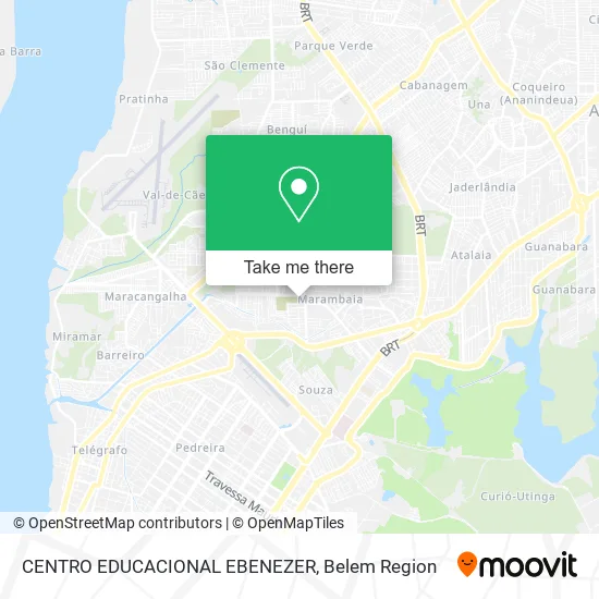 CENTRO EDUCACIONAL EBENEZER map