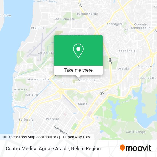 Centro Medico Agria e Ataide map