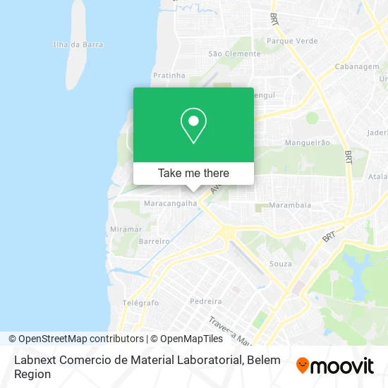 Labnext Comercio de Material Laboratorial map