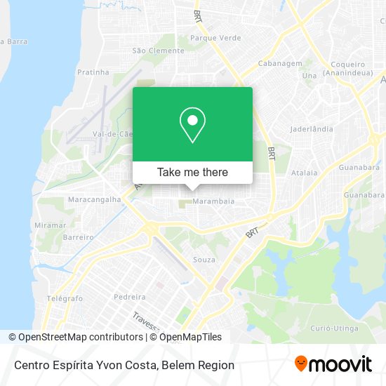 Centro Espírita Yvon Costa map