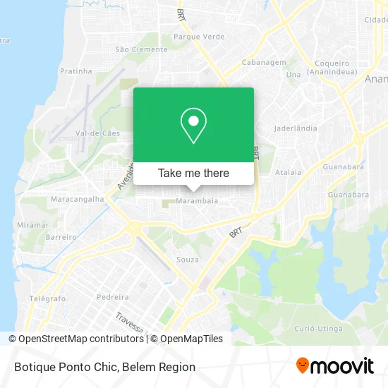 Botique Ponto Chic map