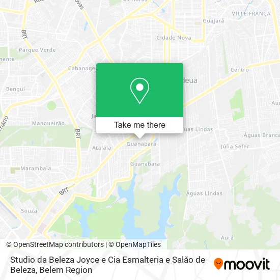 Studio da Beleza Joyce e Cia Esmalteria e Salão de Beleza map