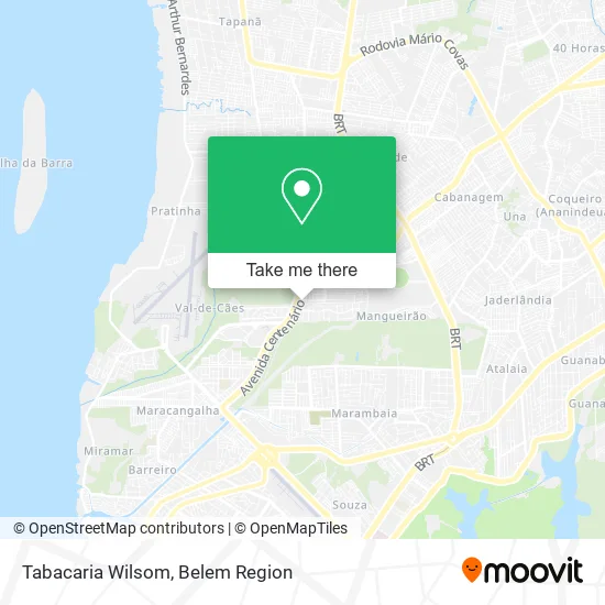 Tabacaria Wilsom map