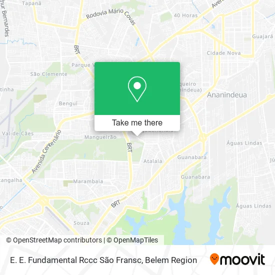 E. E. Fundamental Rccc São Fransc map