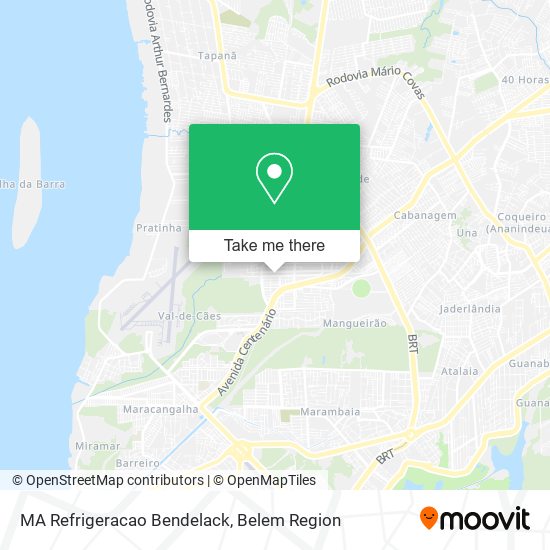 Mapa MA Refrigeracao Bendelack