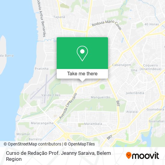 Curso de Redação Prof. Jeanny Saraiva map