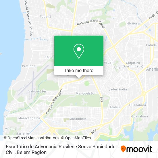 Escritorio de Advocacia Rosilene Souza Sociedade Civil map