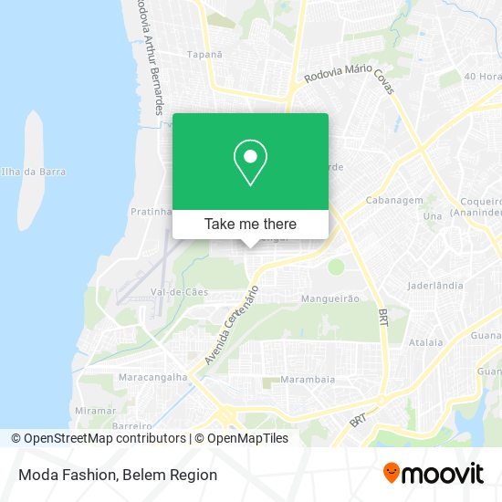 Moda Fashion map