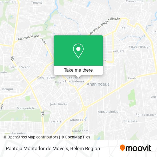 Pantoja Montador de Moveis map